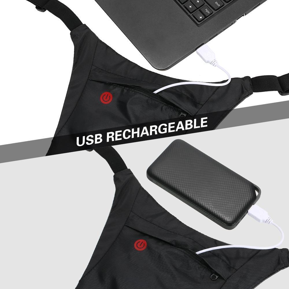 Visible LED Safety Jacket for Cycling Outdoor Night Ride