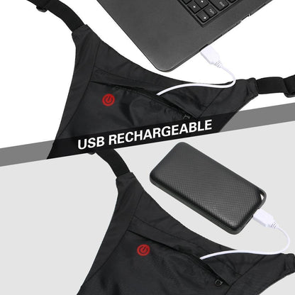 Visible LED Safety Jacket for Cycling Outdoor Night Ride