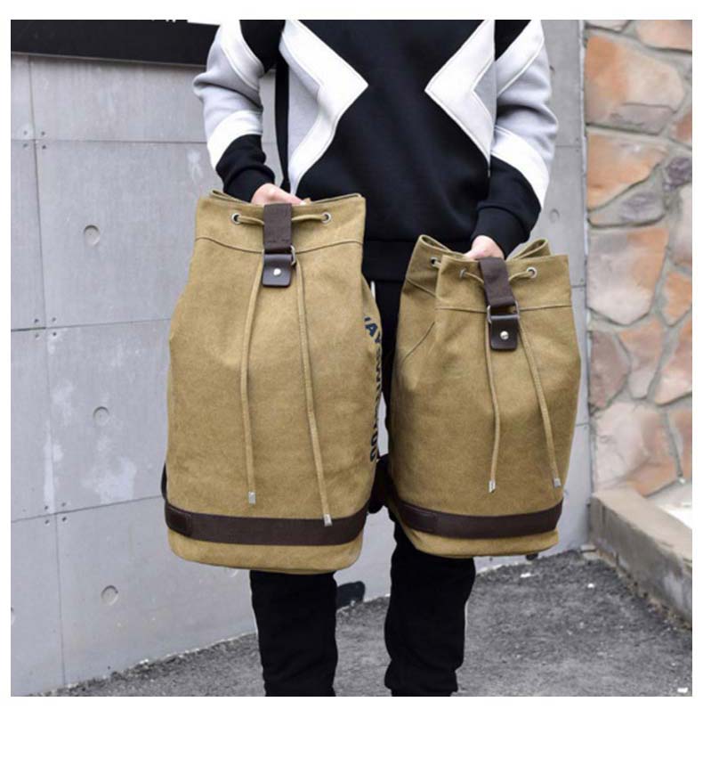 Versatile Travel Canvas Tote Backpack Bag