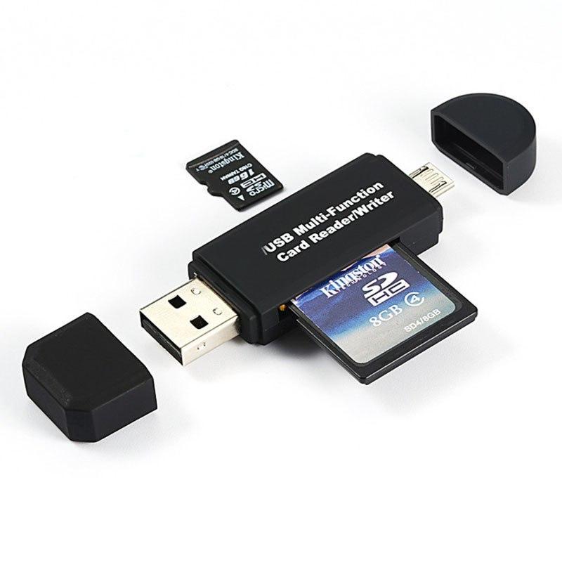 Dual USB OTG Android Memory Card Reader