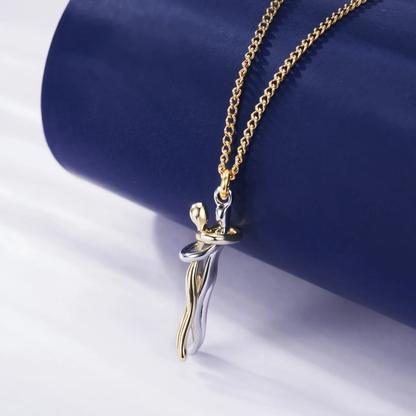 Heartfelt Couple Love Necklace