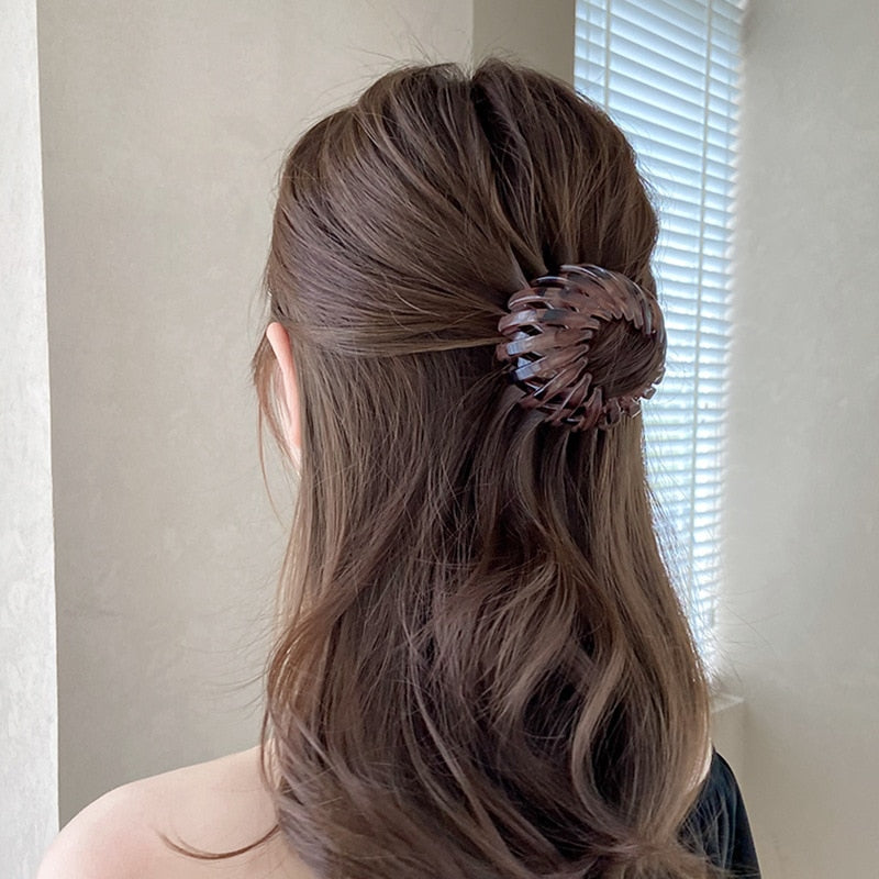 Simple Quick Hair Bun Holder