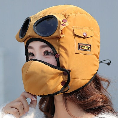 Befez | Classic Protective Pilot Goggles Hat