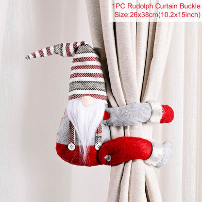 Festive Christmas Tree Curtain Hook