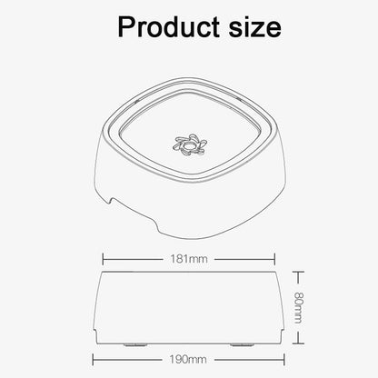 Spill Proof Pet Water Bowl Dispenser