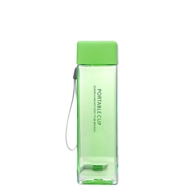 Clear Glass Insulated Water Bottle Flask