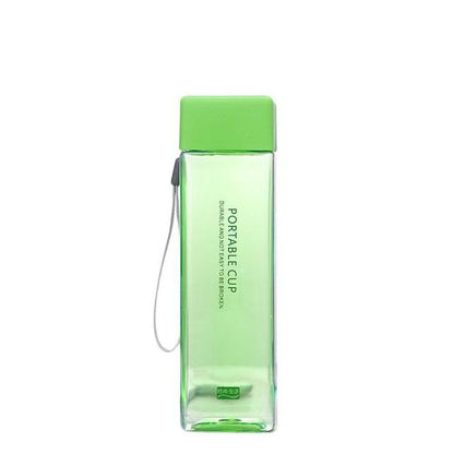 Clear Glass Insulated Water Bottle Flask