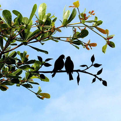 Decorative Metal Bird Garden Sculpture