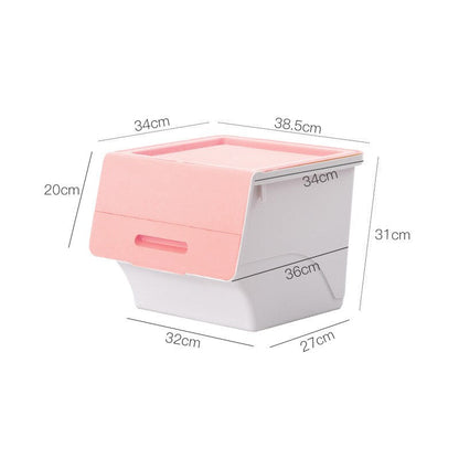 Collapsible Childrens Plastic Storage Container