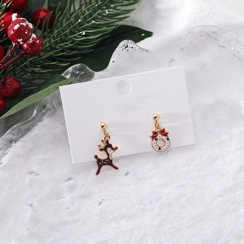 Befez | Festive Holiday Style Drop Earrings