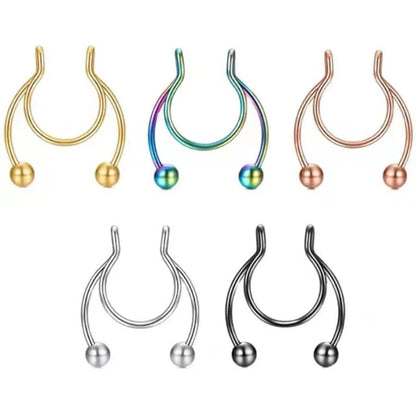 Strong Magnetic Nose Ring Piercing