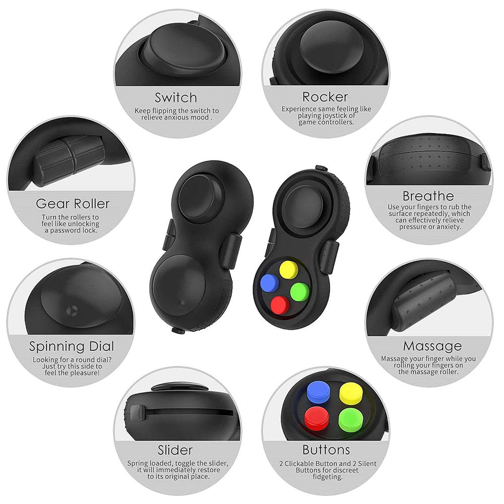 Compact Fun Game Fidget Controller Toy