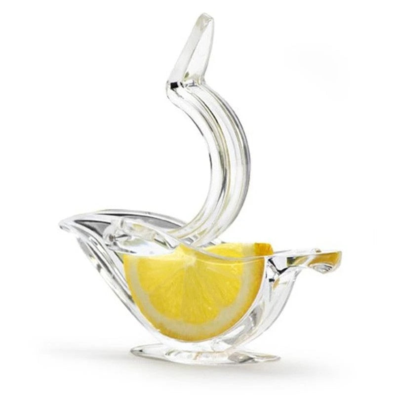 Clear Plastic Manual Lemon Squeezer