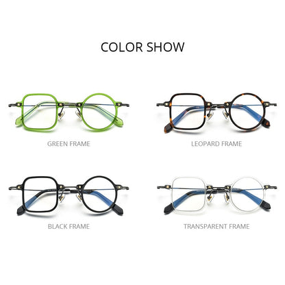 Unique Style Men's Titanium Glasses