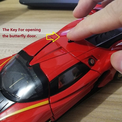 Butterfly Style Carbon Fiber Car Exhaust System