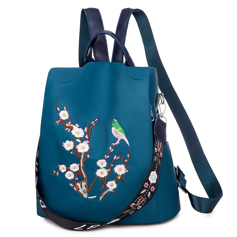 Secure Big College Oxford Backpack