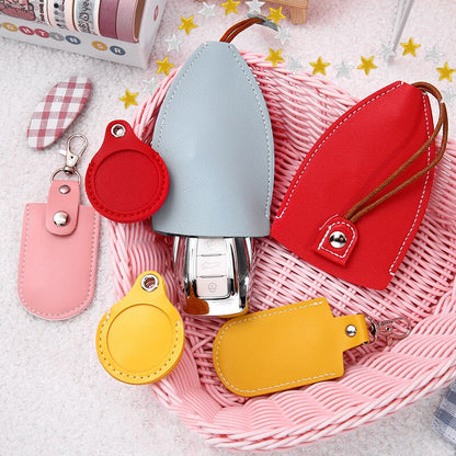 Colorful Fruit Leather Keychain Holder