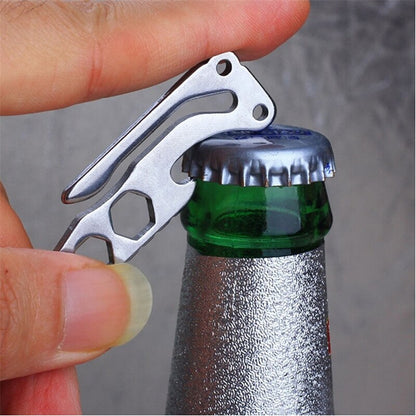 Practical 6-in-1 Pocket Multi Tool Keychain