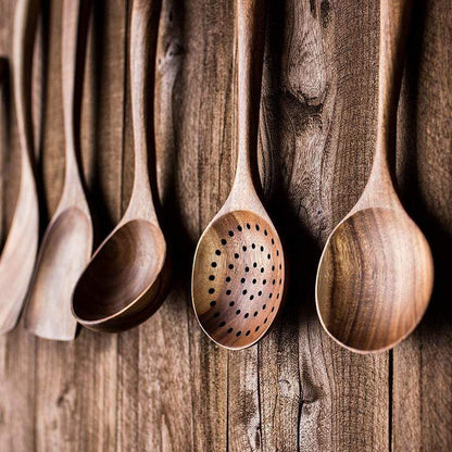Eco Friendly Teak Wood Kitchen Utensils