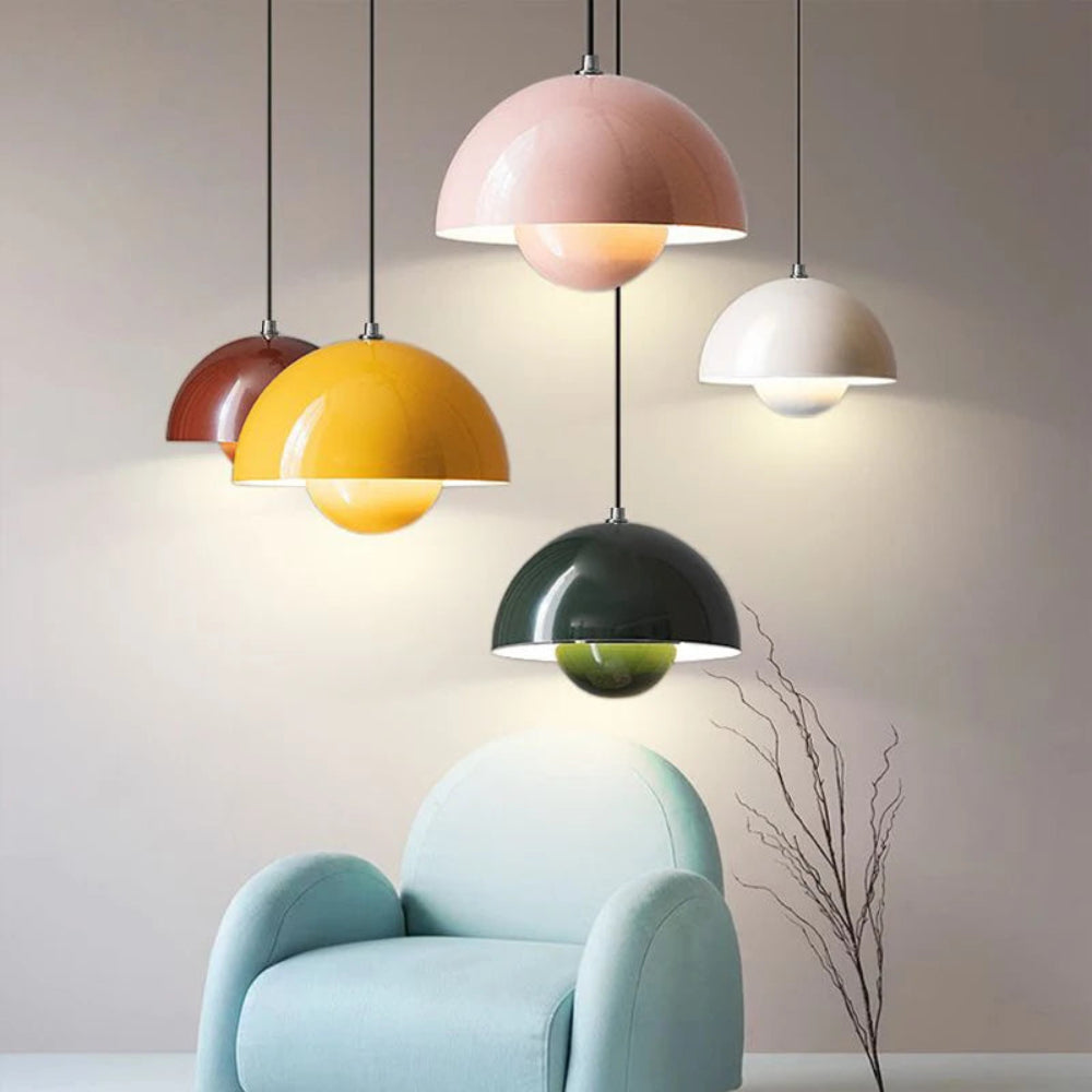 Stylish Semi-Circle Pendant Light