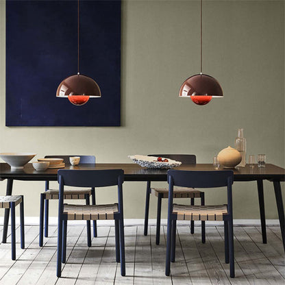 Stylish Semi-Circle Pendant Light