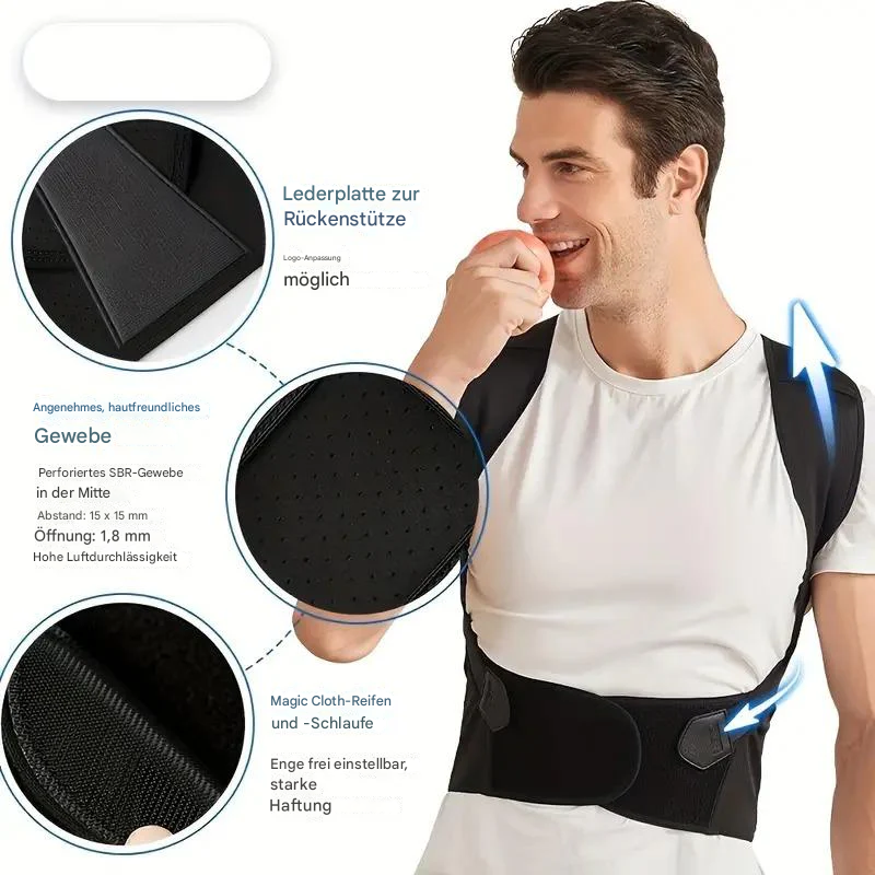 Comfortable Posture Corrector for Back and Neck Support