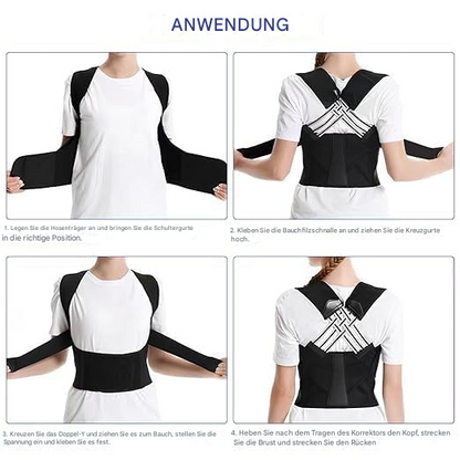 Comfortable Posture Corrector for Back and Neck Support