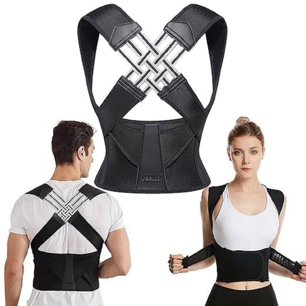 Comfortable Posture Corrector for Back and Neck Support