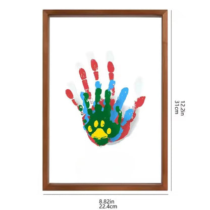 Personalized Kids Handprint Picture Frame Kit