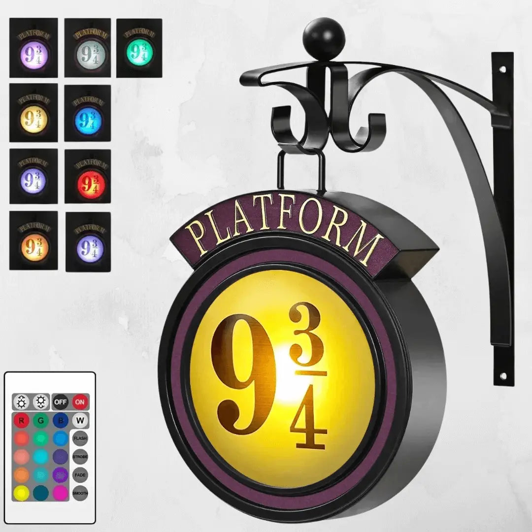 Enchanted Hogwarts Platform Wall Light