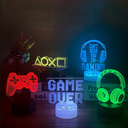 Colorful LED Gaming Night Light