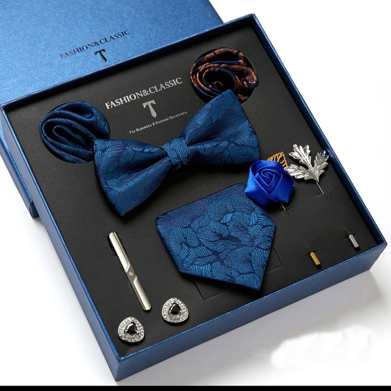 Premium Men's Tie Set in Elegant Gift Box