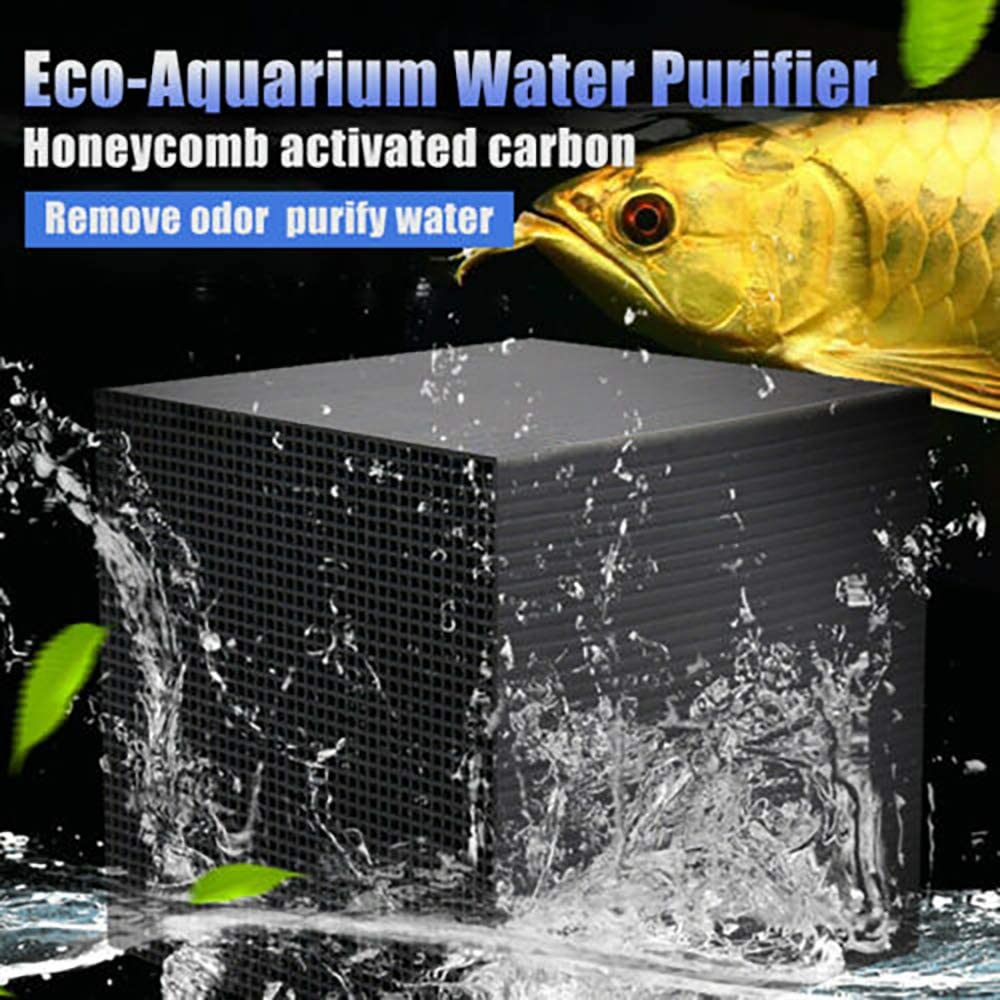 Befez | Aquarium Water Filter Purification Carbon Block Cube