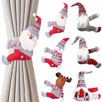Festive Christmas Tree Curtain Hook