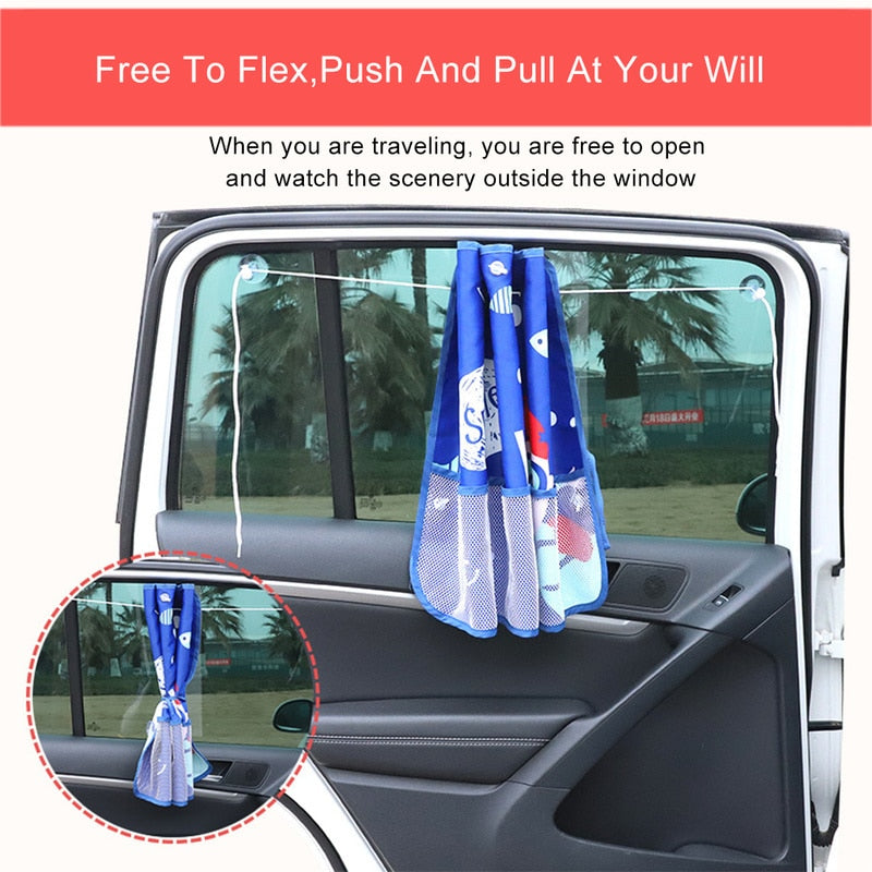 Befez | Baby Safe Car Window Sun Shade with UV Blocker