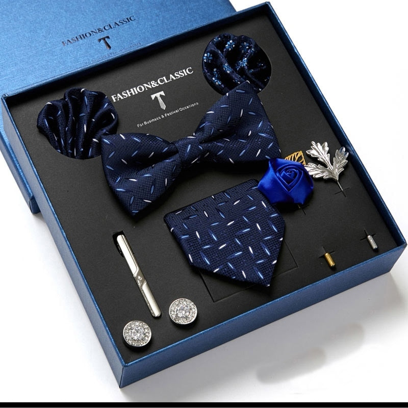 Premium Men's Tie Set in Elegant Gift Box
