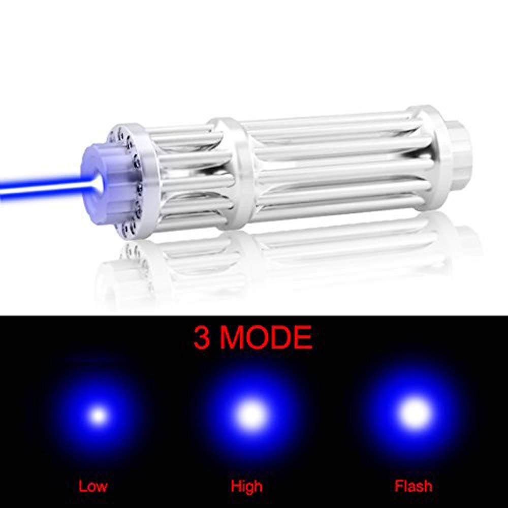 Bright Intense Blue Beam LED Flashlight