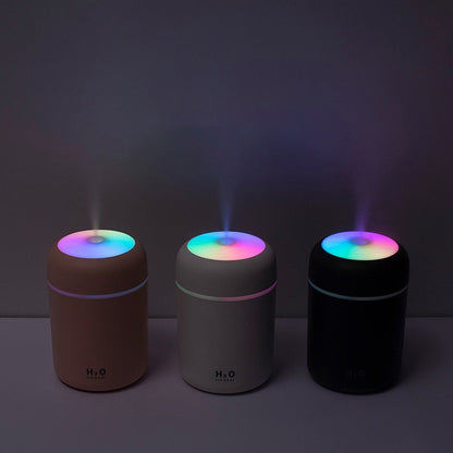 Cool Mist Air Humidifier with Colorful Night Light