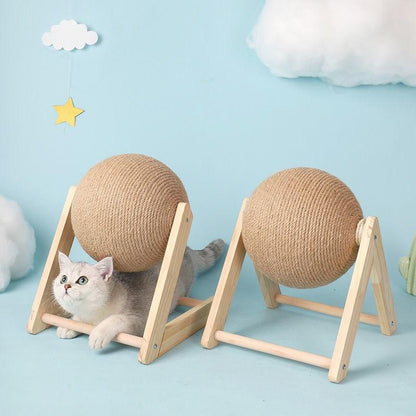Fun Cat Scratcher and Toy Set