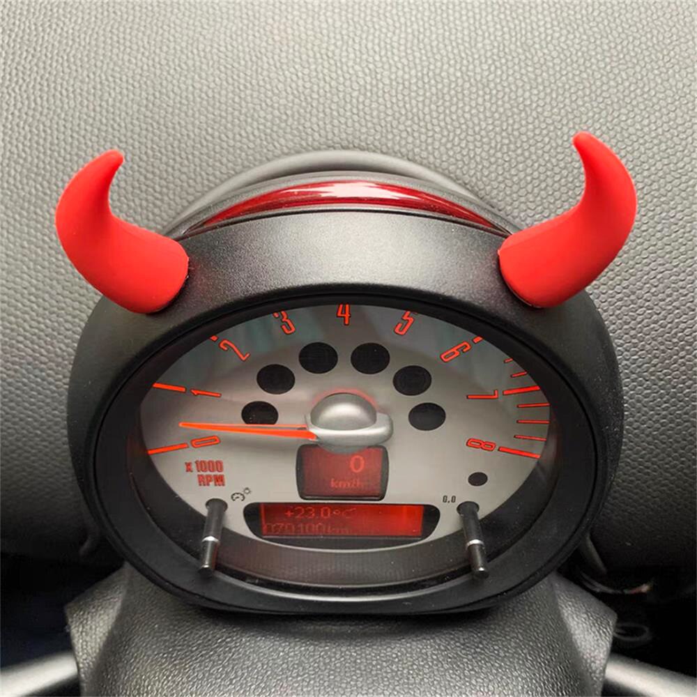 Cool Devil Horn Car Decor Accessory