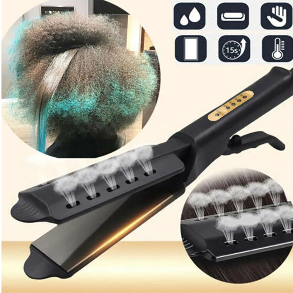 Befez | Professional Thermal Ceramic Flat Iron Hair Straightener - Befez