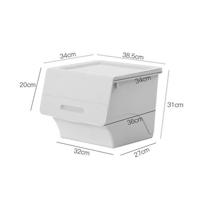 Collapsible Childrens Plastic Storage Container - Befez