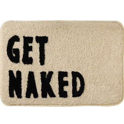 Plush Textured Bathroom Mat
