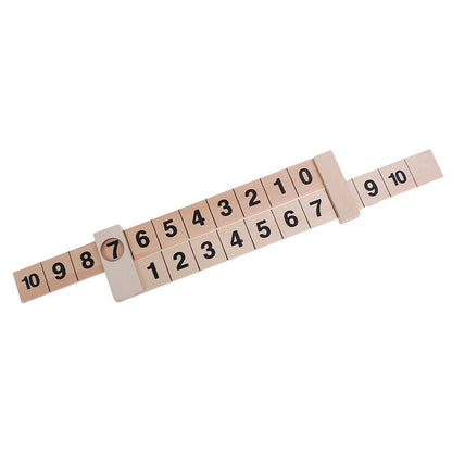 Fun Interactive Wooden Math Puzzle Toy