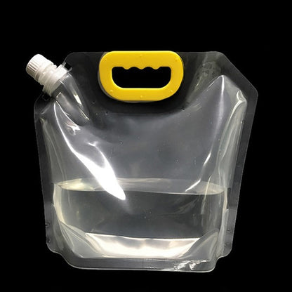 Clear Refillable Liquid Storage Pouch Bag