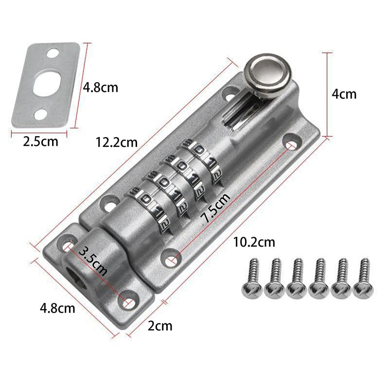 Secure Digital Keypad Door Lock