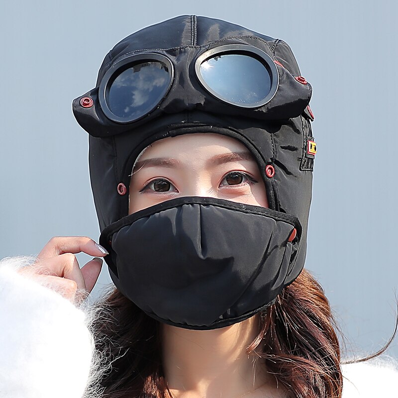 Befez | Classic Protective Pilot Goggles Hat - Befez