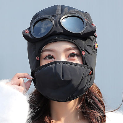 Befez | Classic Protective Pilot Goggles Hat - Befez