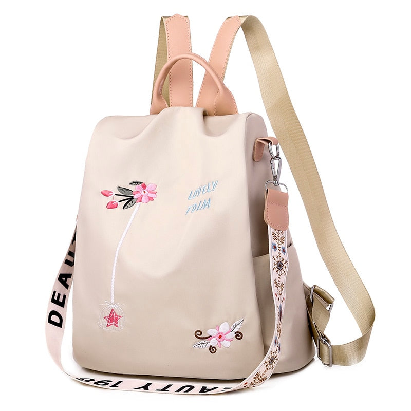Secure Big College Oxford Backpack