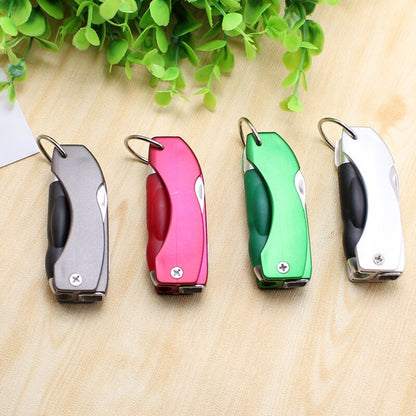 Portable 4in1 Camping Keychain Tool Set